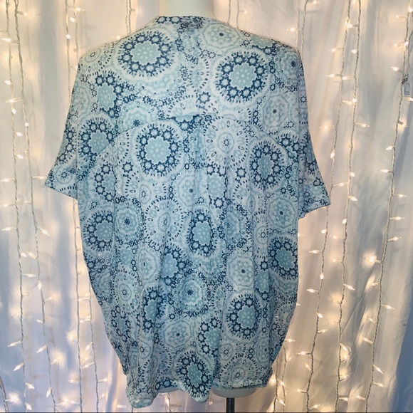 TORRID ⭐️ Geo Print Open Front Cardigan Top - Picture 8 of 12